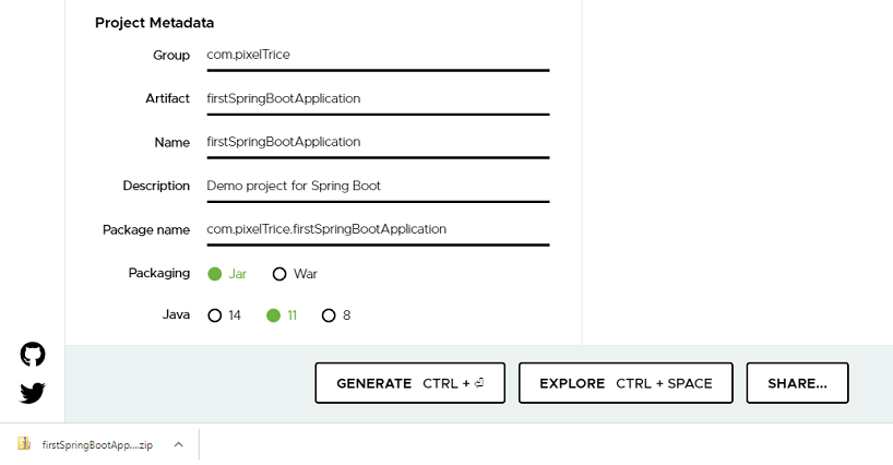 Build the first Application with Spring Boot