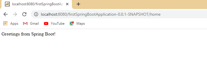 Deploy the Spring Boot Application on 